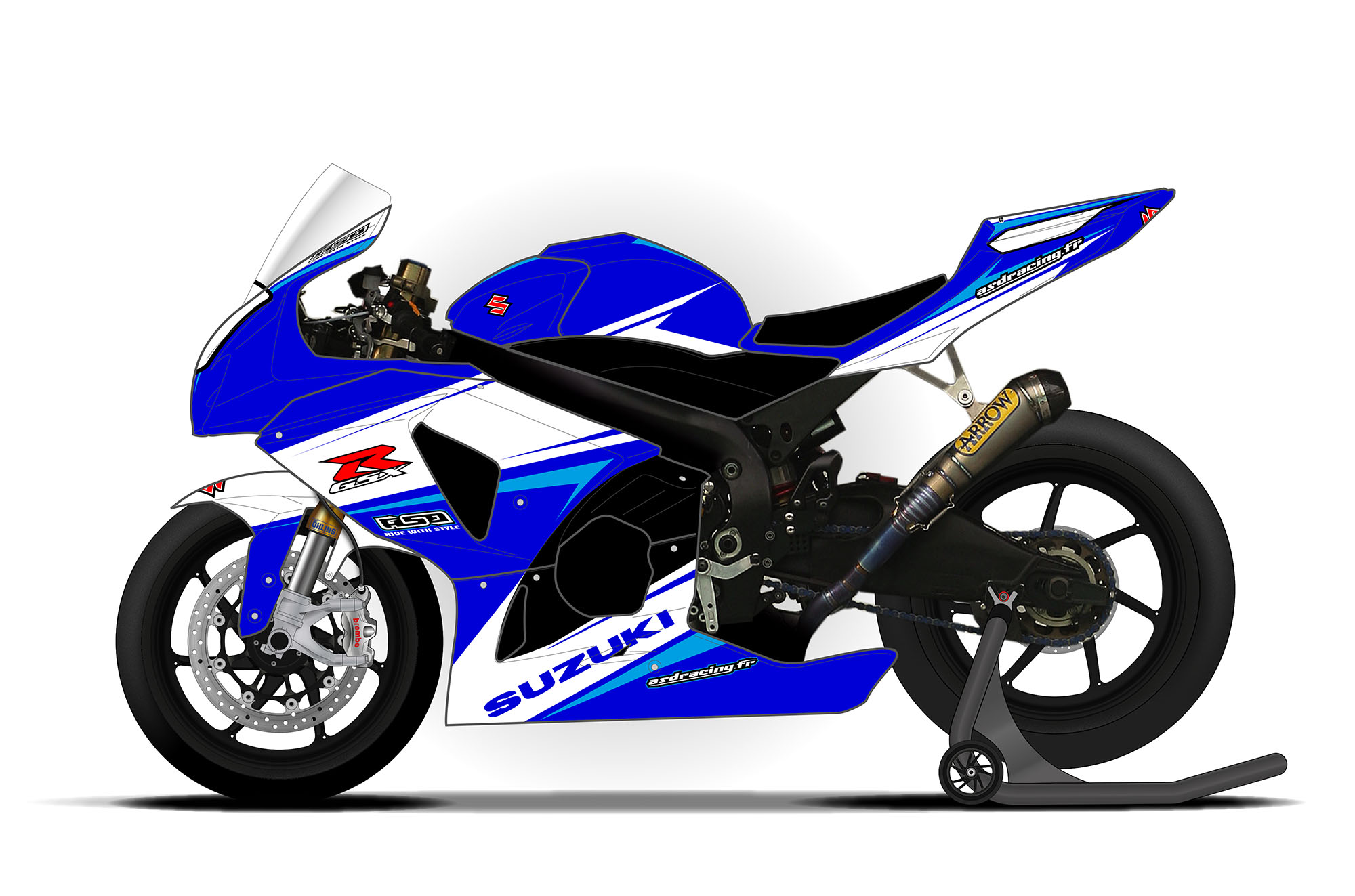 Suzuki GSX R 1000 2009 16 ASD Racing