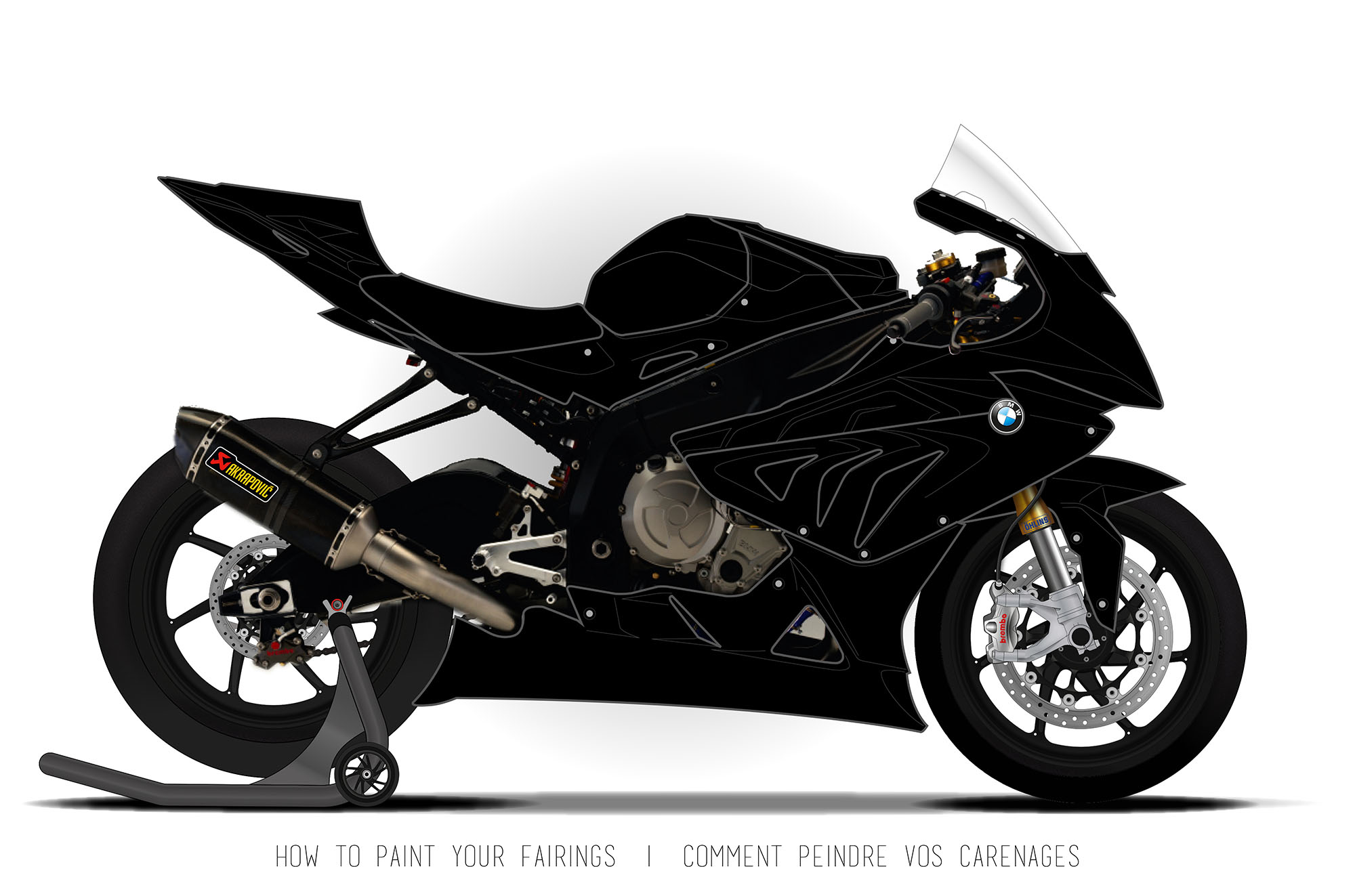 thumbnail image 2 of Blue Brake & Clutch Levers For BMW S1000RR 2010-2014 – Xitomer Set 2 of 6