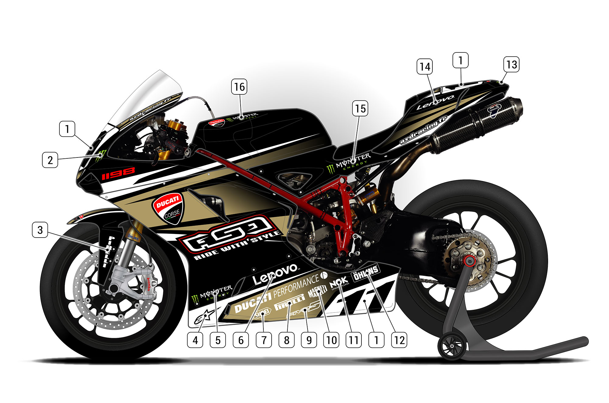 Ducati 1198 | ASD Racing