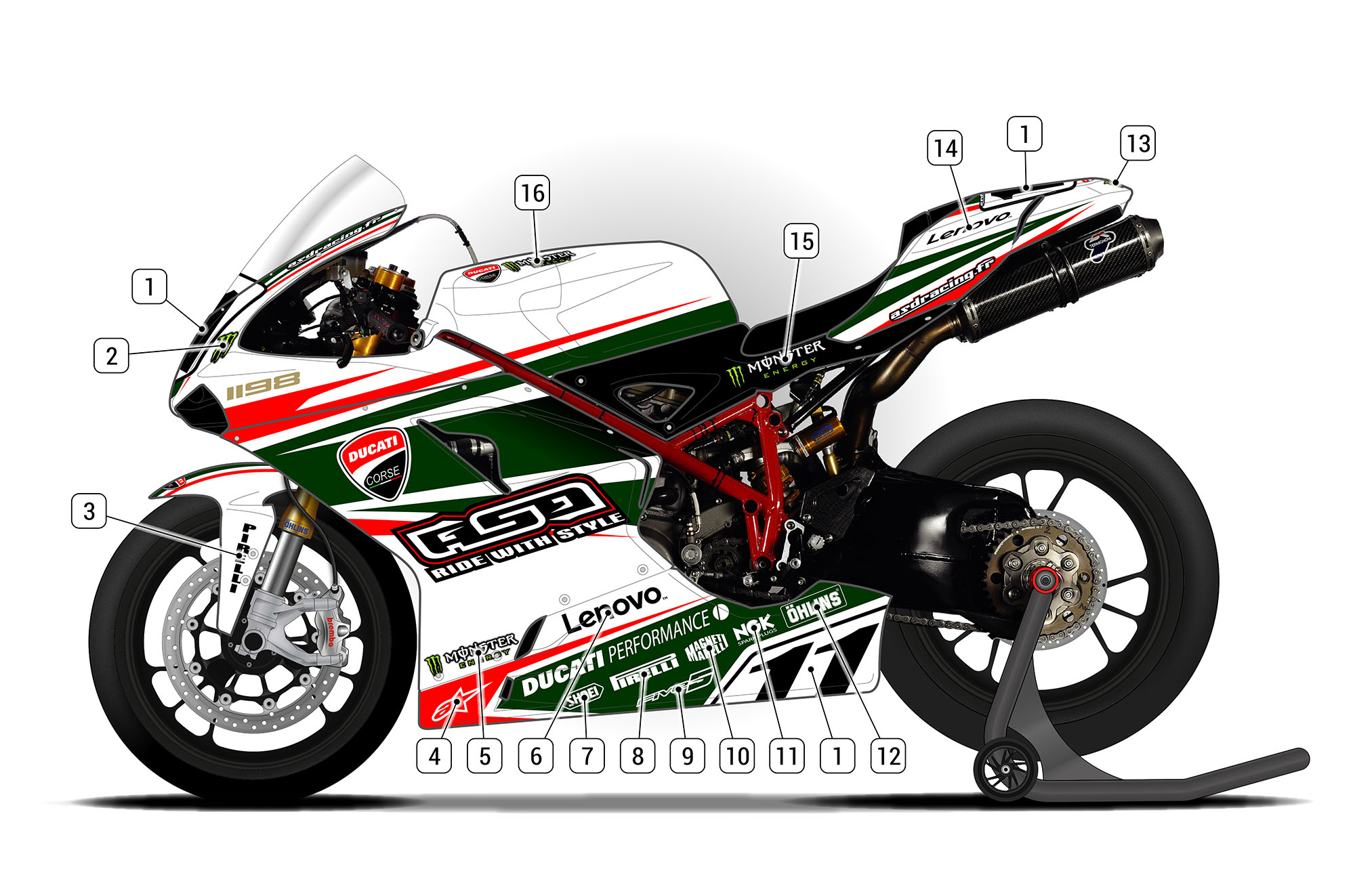 Ducati 1198 | ASD Racing
