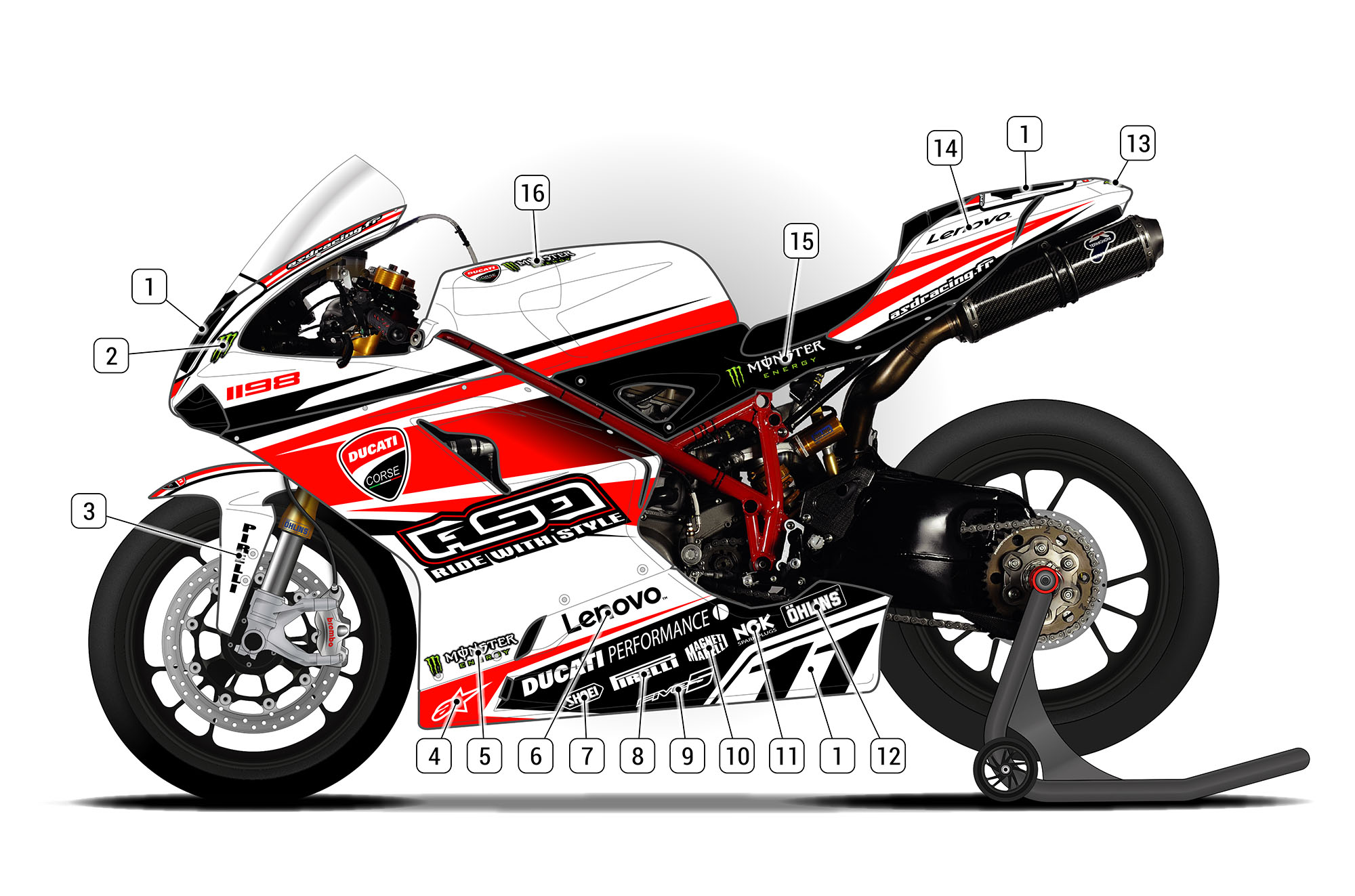 Ducati 1198 | ASD Racing