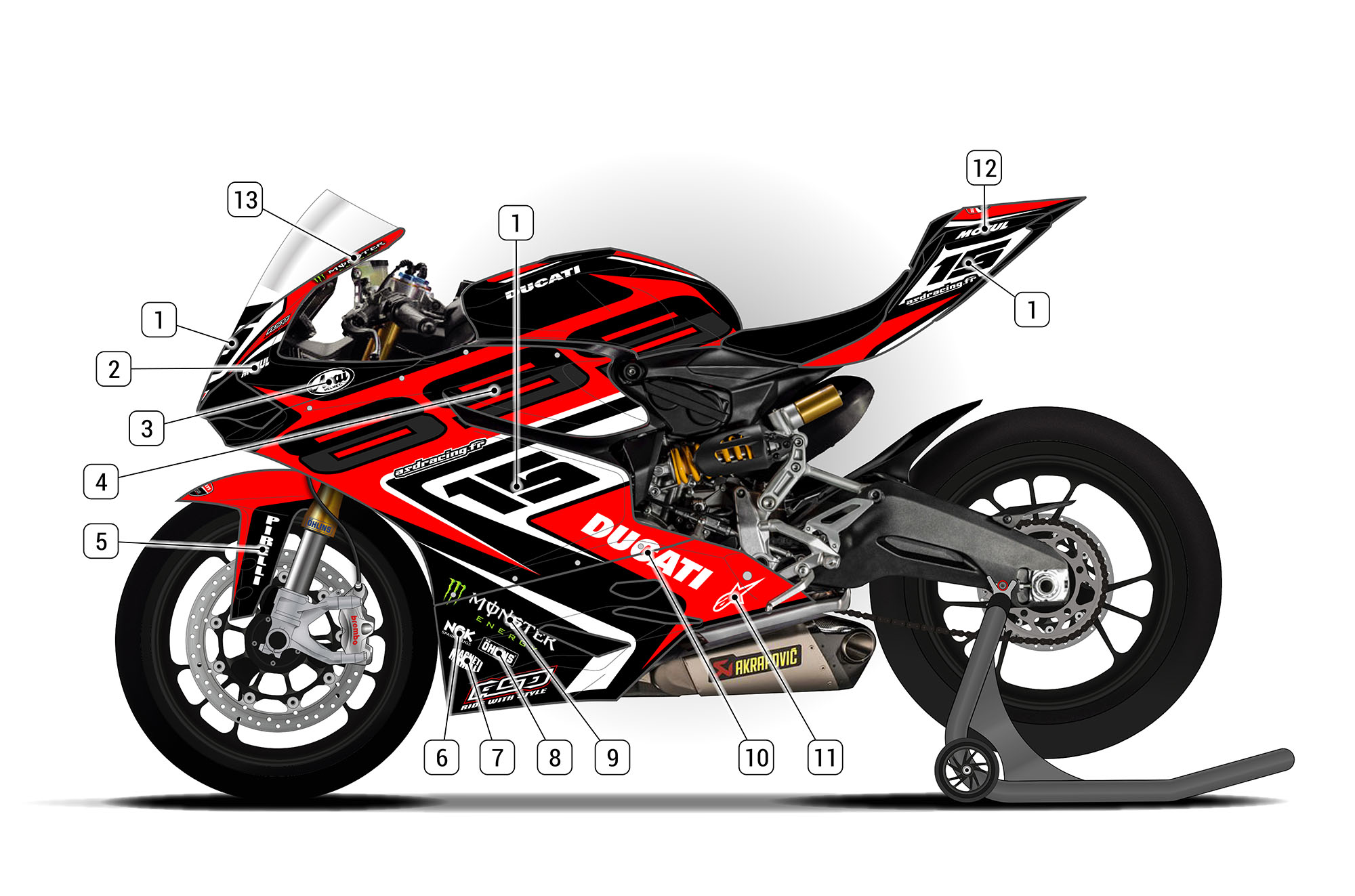 Ducati Panigale 899 D2 | ASD Racing