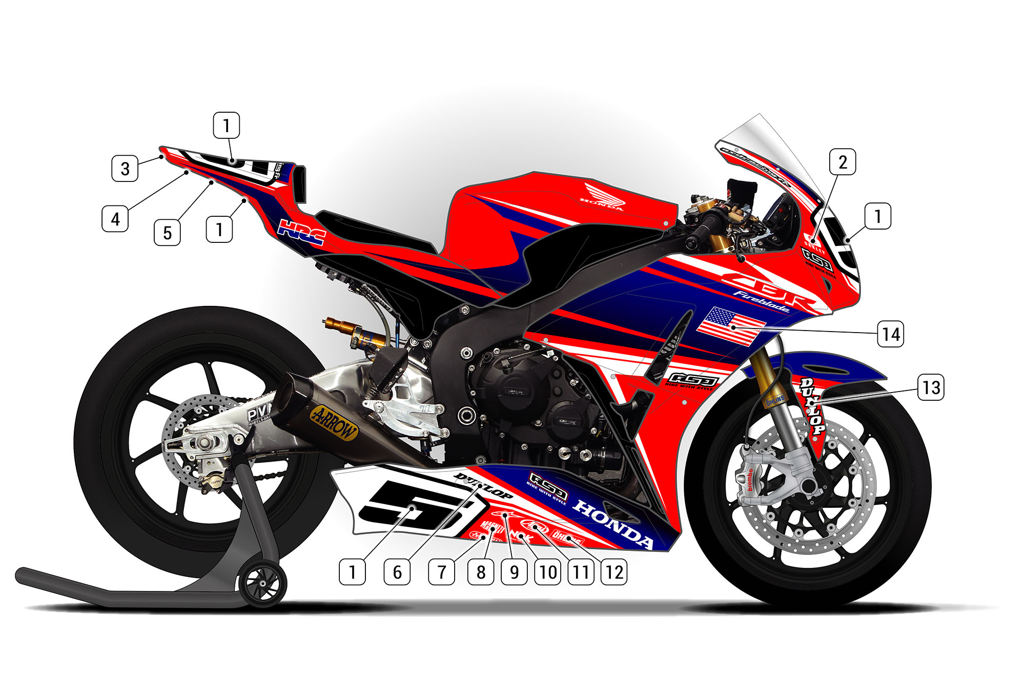 Cbr1000r 2012 store