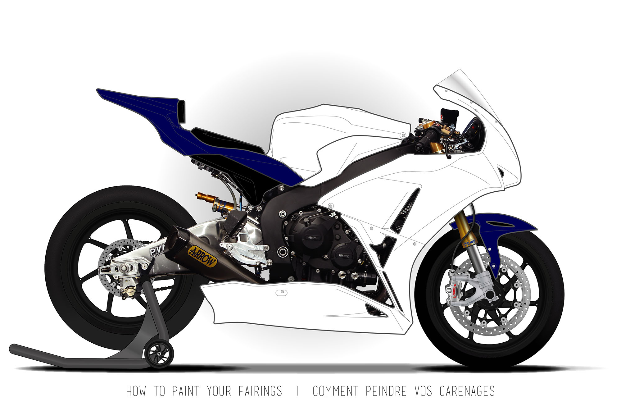 Honda CBR1000RR 2012/16 D2 | ASD Racing