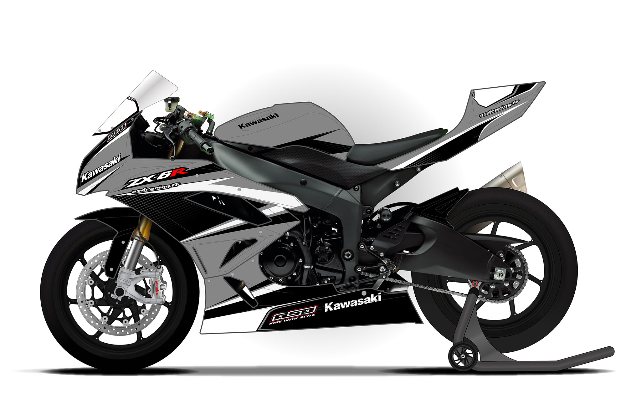 Kawasaki ZX-6R 2009/15 | ASD Racing