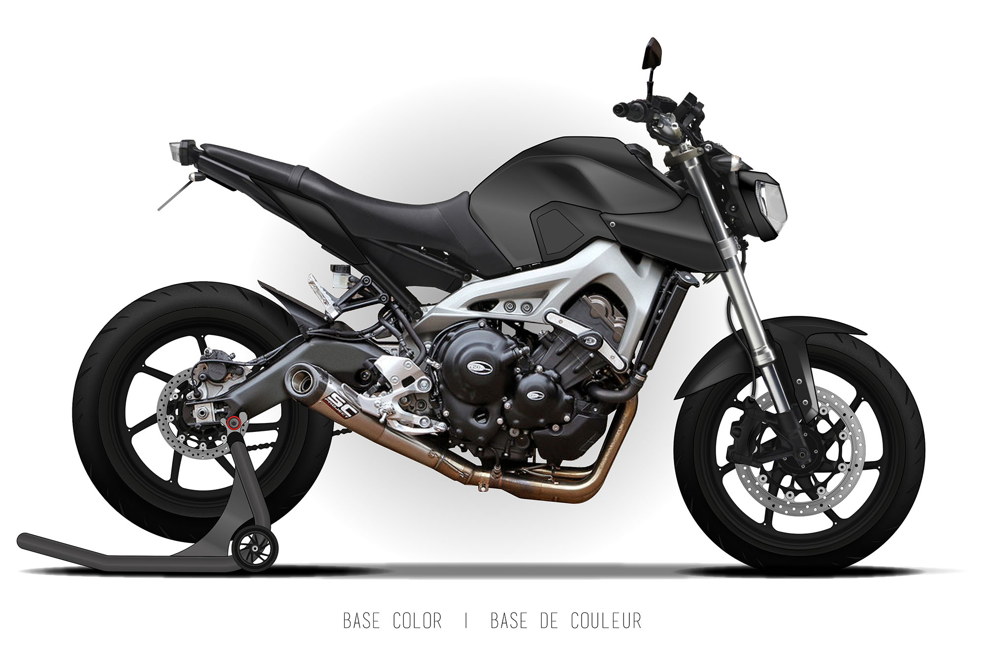 Yamaha MT-09 2014/16 | ASD Racing