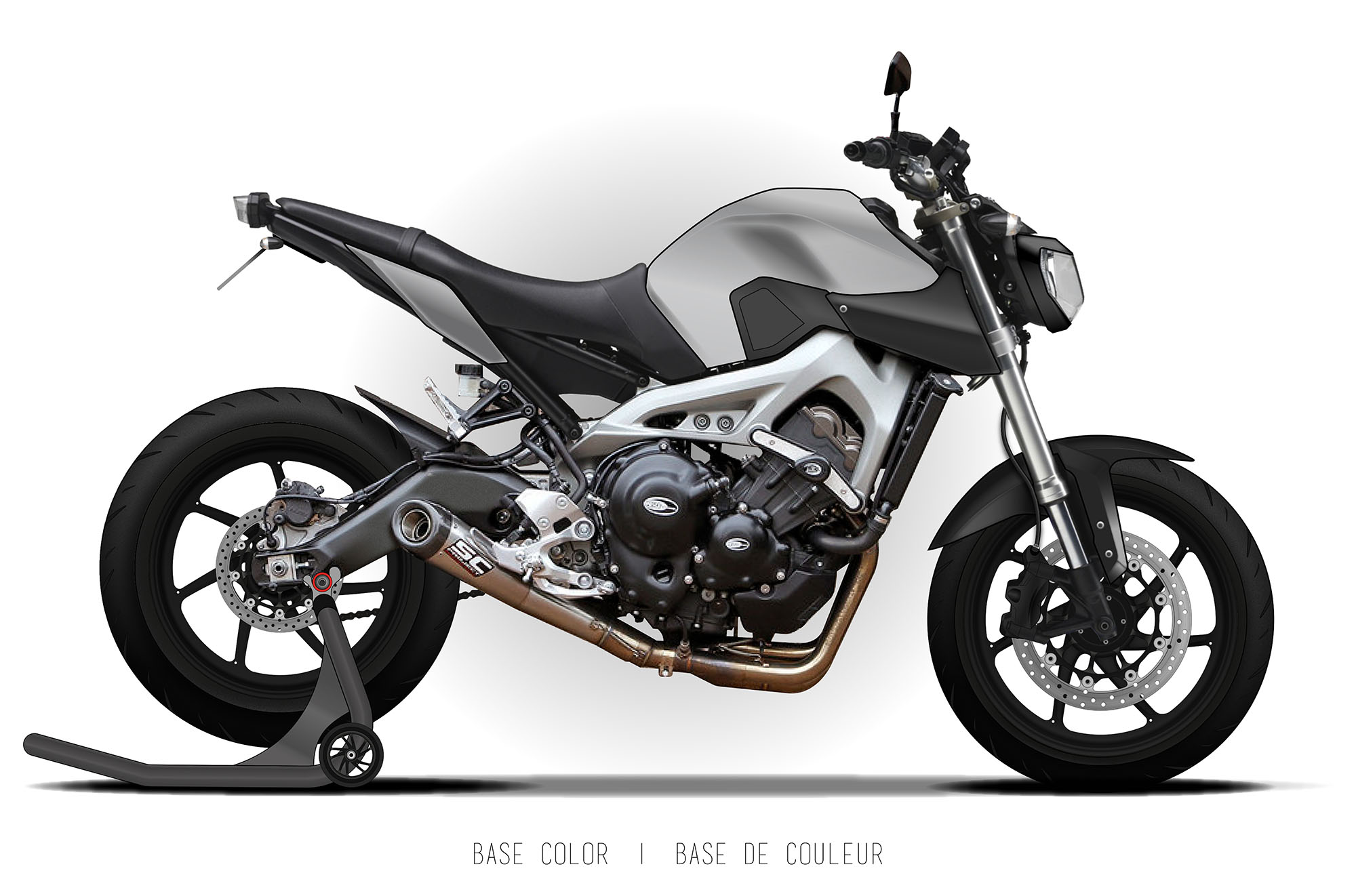 Yamaha MT-09 2014/16 | ASD Racing