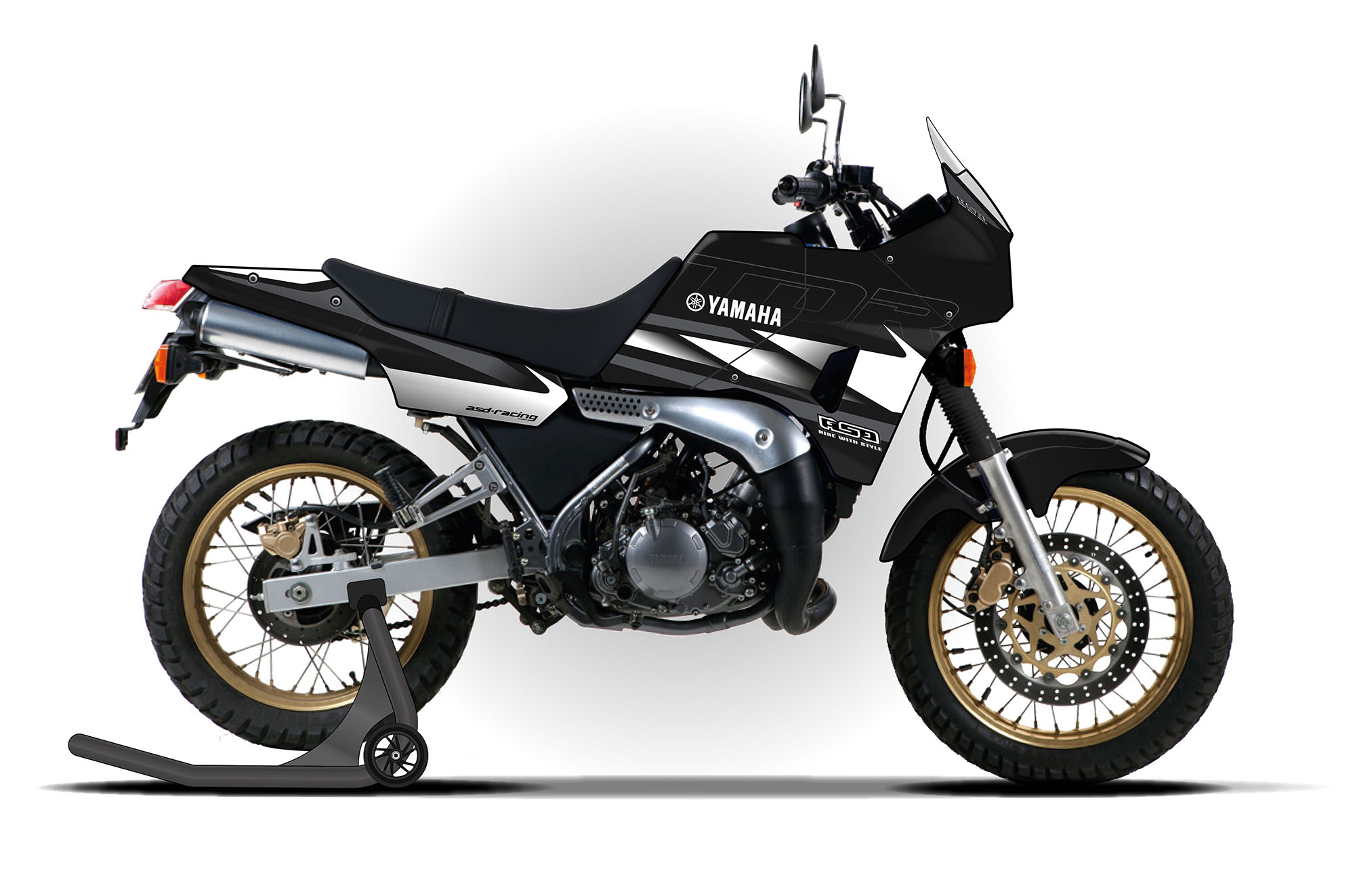 thumbnail image 2 of YAMAHA TDR 250 1988 Service Information Manual – OEM Shop Repair Guide 2 of 6