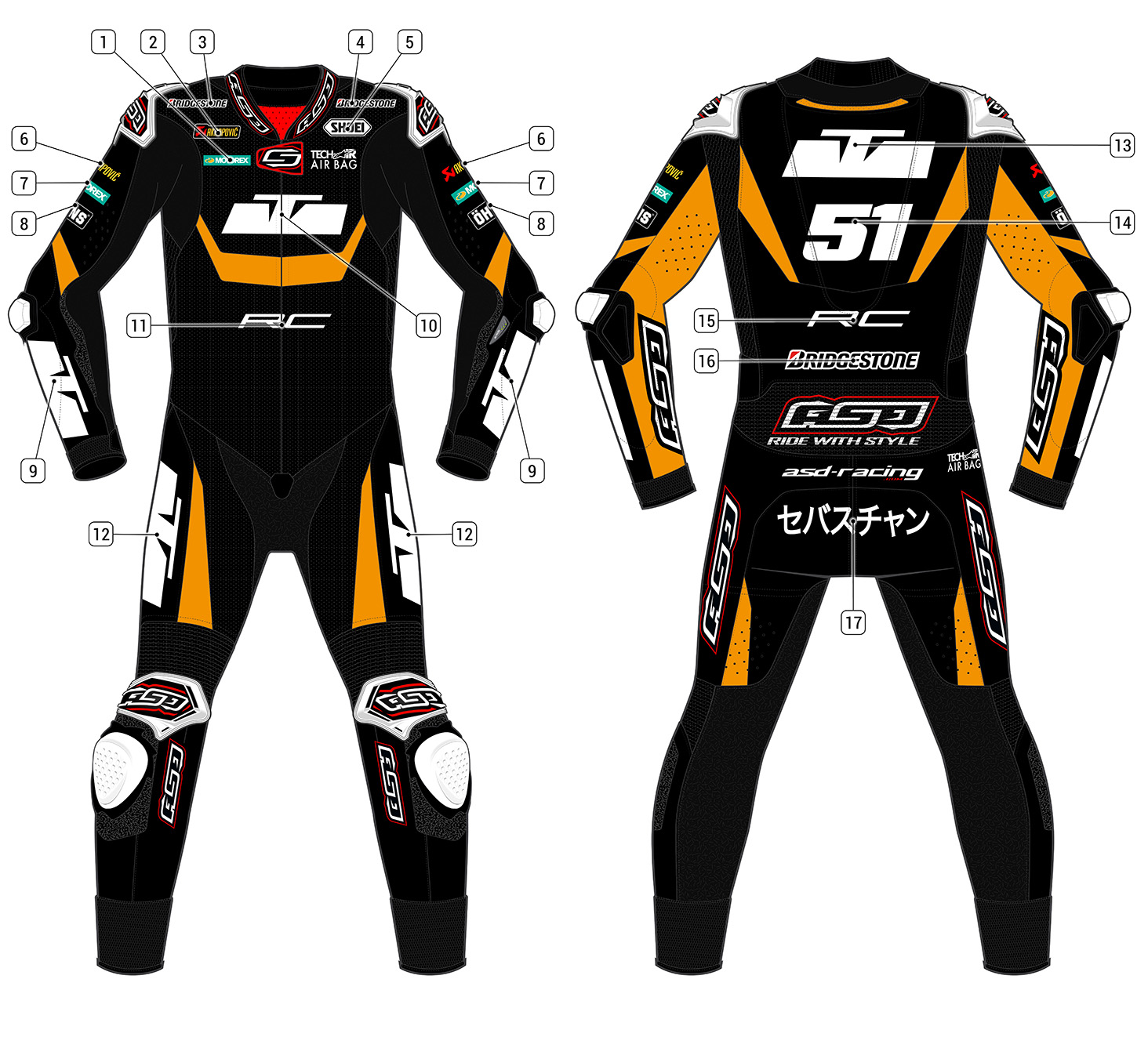 RS | Tech-Air® - Race | ASD Racing