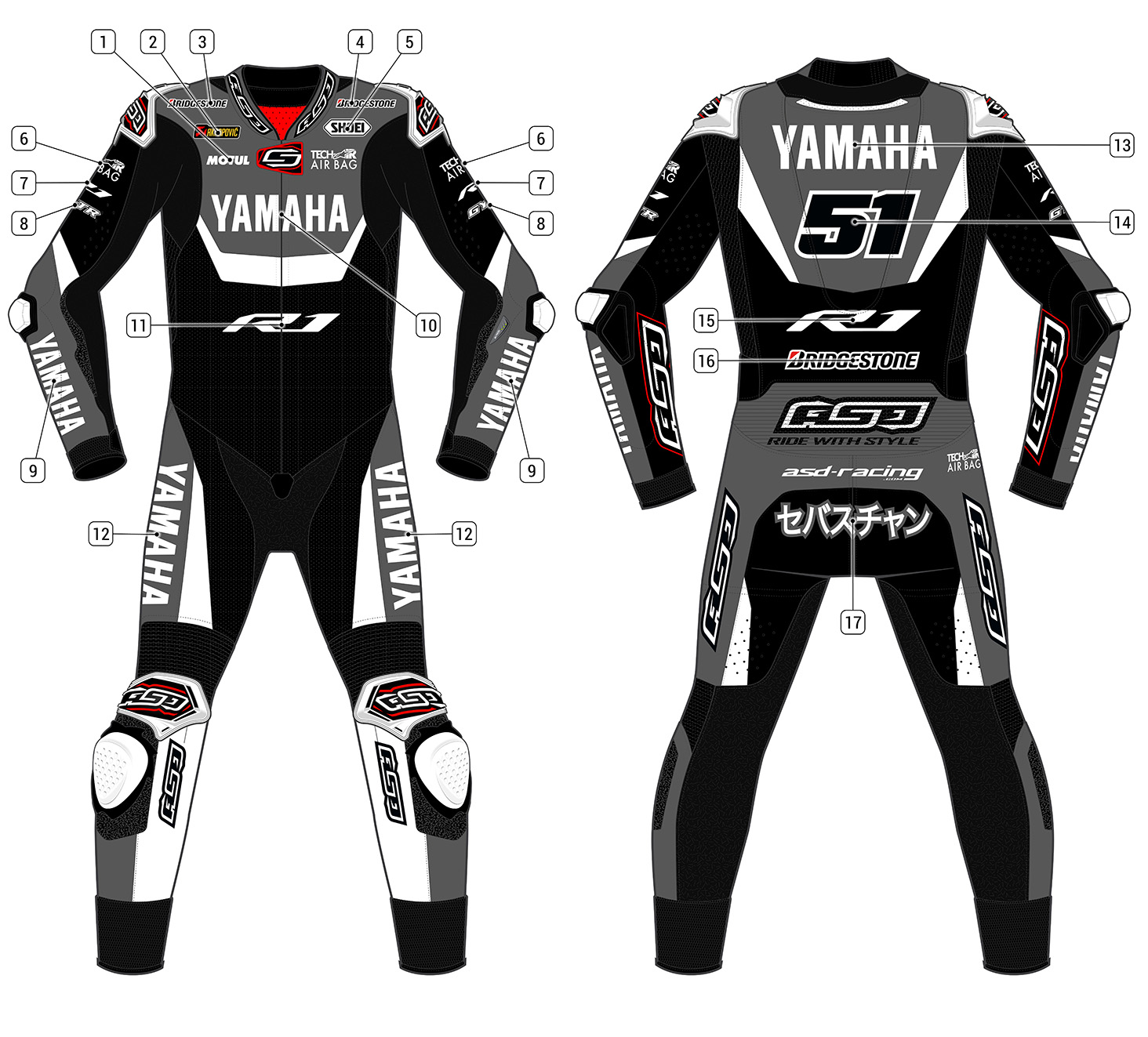 RS TechAir® Race ASD Racing