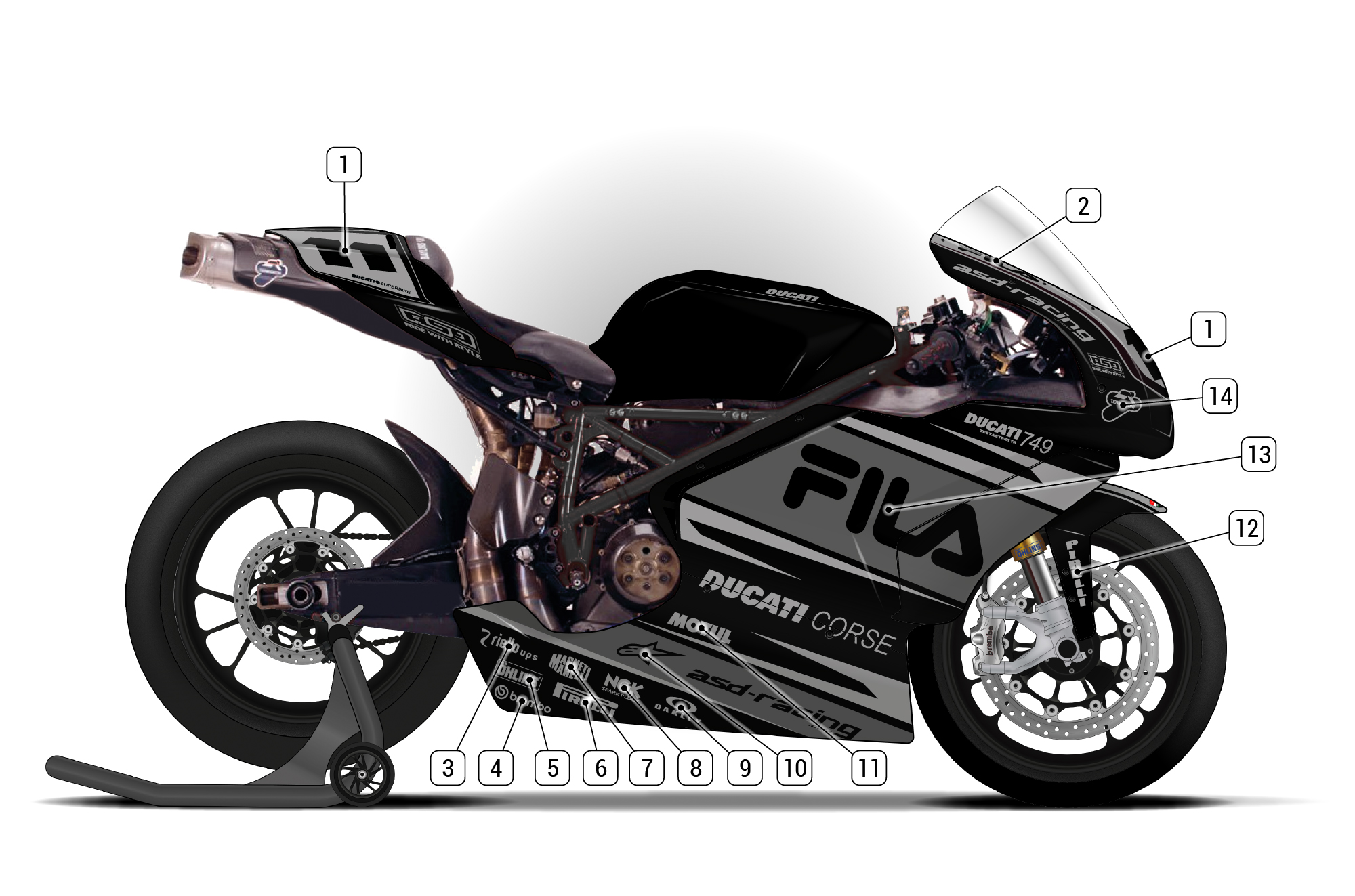 Ducati 749 | ASD Racing