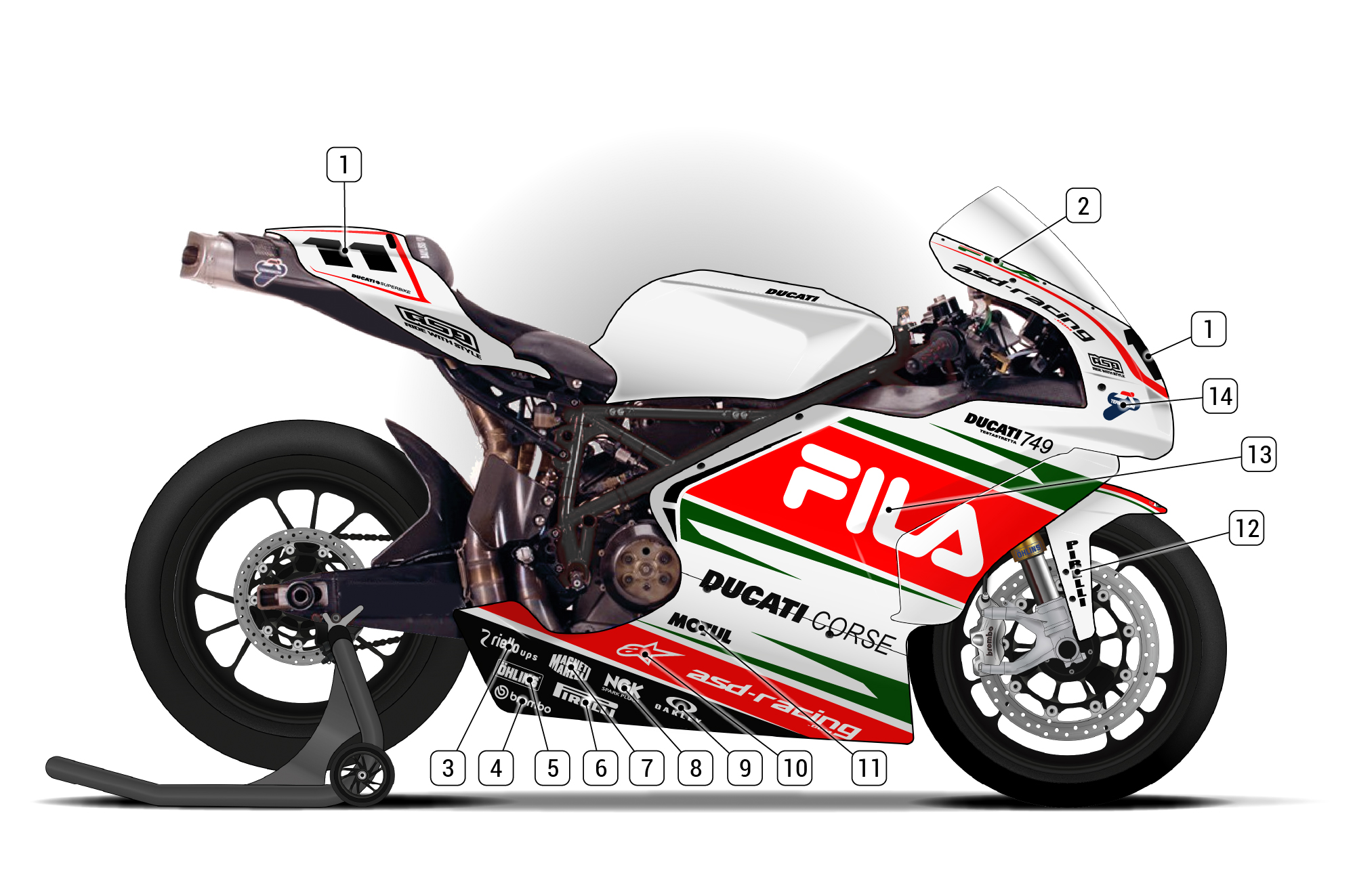 Ducati 749 | ASD Racing