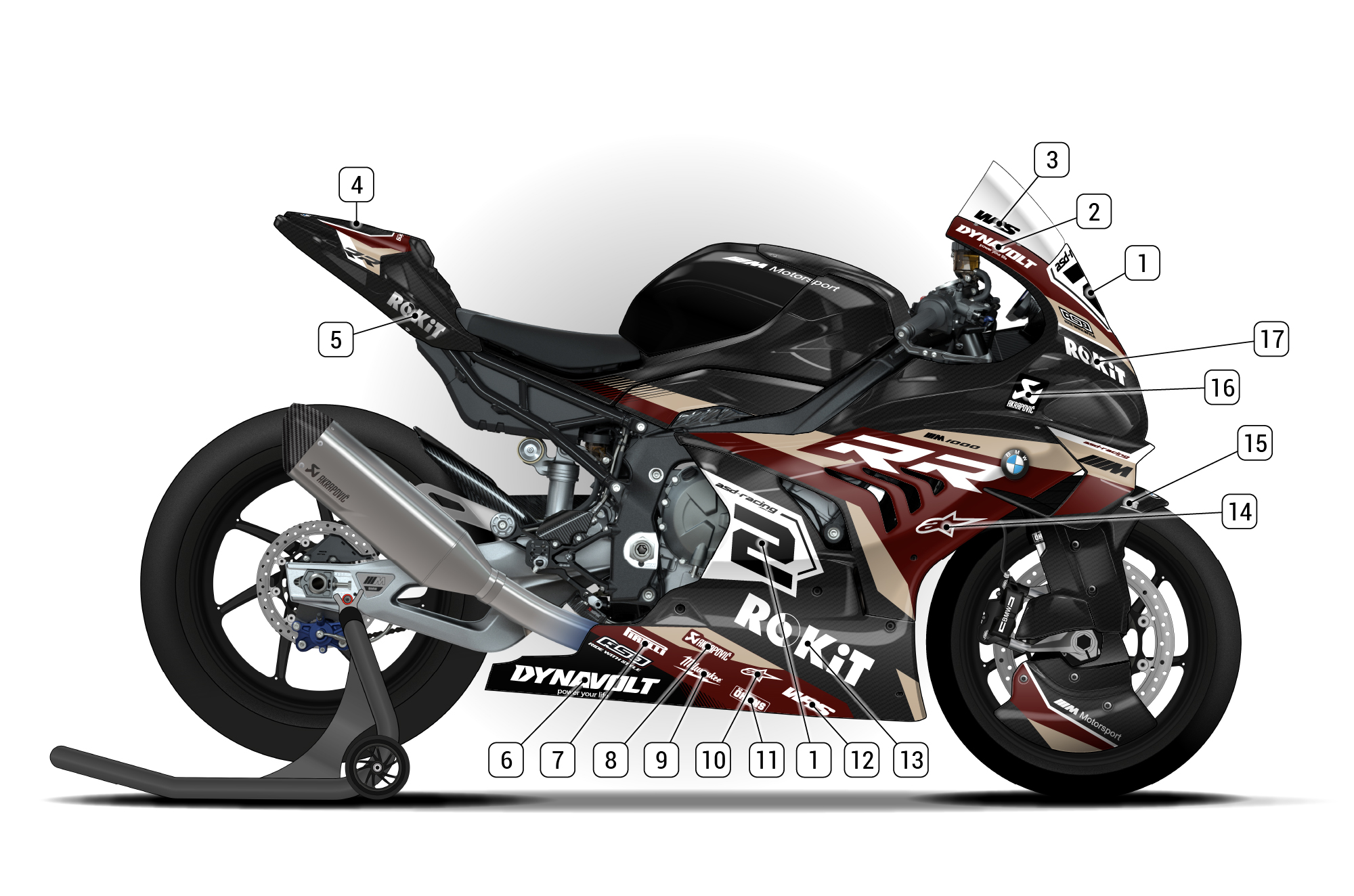 BMW M1000RR 2023/24 | ASD Racing