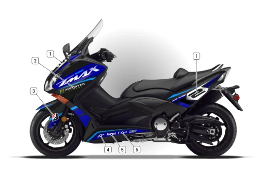 Alternative view of Yamaha TMAX 2012/15