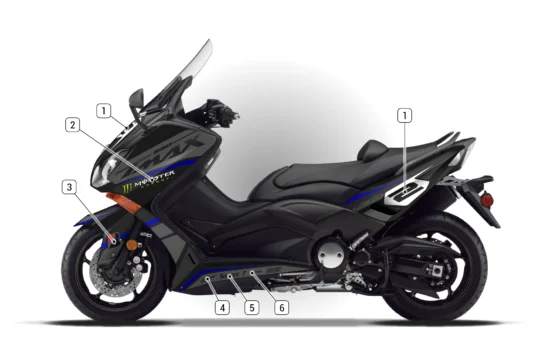 Alternative view of Yamaha TMAX 2012/15