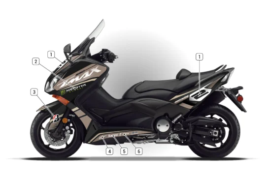 Alternative view of Yamaha TMAX 2012/15