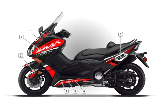 Alternative view of Yamaha TMAX 2012/15