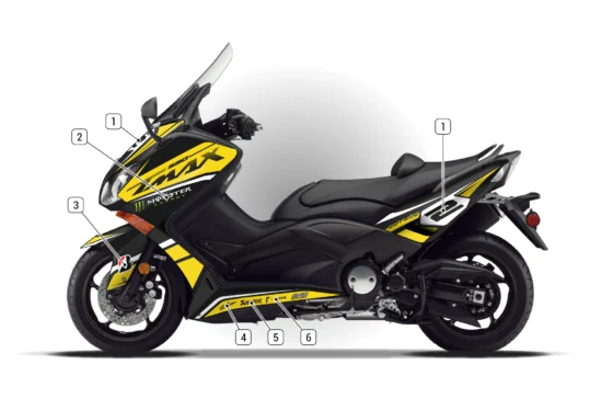 Alternative view of Yamaha TMAX 2012/15