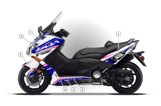 Alternative view of Yamaha TMAX 2012/15