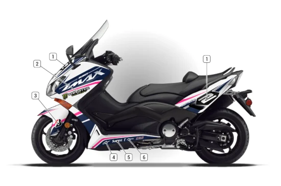 Alternative view of Yamaha TMAX 2012/15