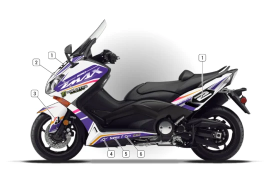 Alternative view of Yamaha TMAX 2012/15