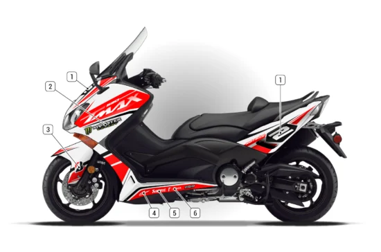 Alternative view of Yamaha TMAX 2012/15