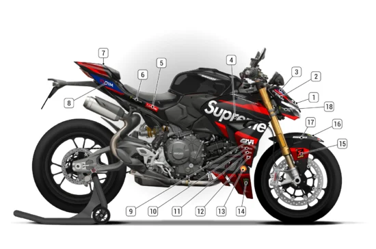 Alternative view of Ducati Streetfighter V2 2025