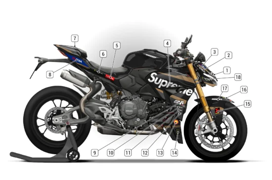 Alternative view of Ducati Streetfighter V2 2025