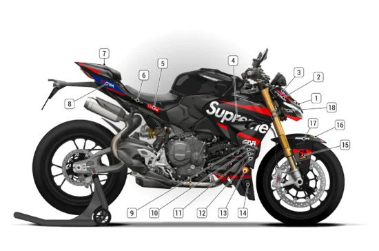 Alternative view of Ducati Streetfighter V2 2025