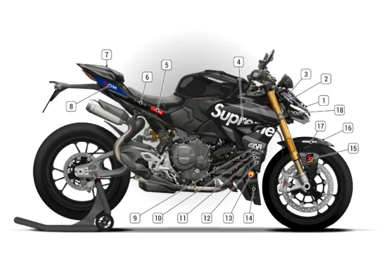 Alternative view of Ducati Streetfighter V2 2025