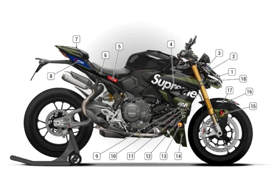 Alternative view of Ducati Streetfighter V2 2025