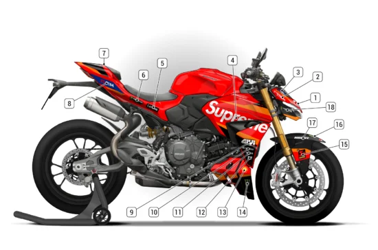 Alternative view of Ducati Streetfighter V2 2025