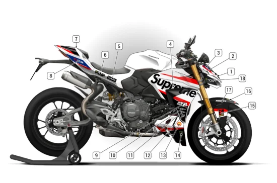 Alternative view of Ducati Streetfighter V2 2025