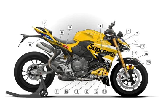Alternative view of Ducati Streetfighter V2 2025