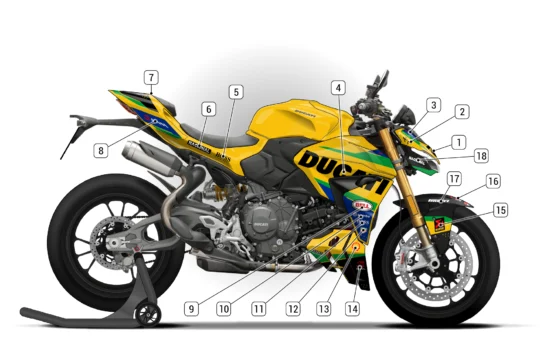 Alternative view of Ducati Streetfighter V2 2025