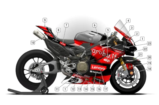 Alternative view of Ducati Panigale V4R 2026