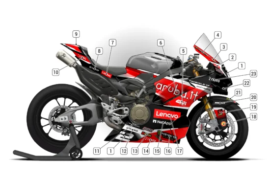 Alternative view of Ducati Panigale V4R 2026