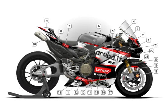 Alternative view of Ducati Panigale V4R 2026