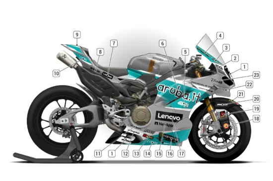 Alternative view of Ducati Panigale V4R 2026