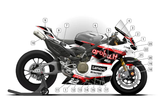 Alternative view of Ducati Panigale V4R 2026