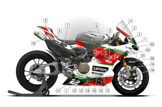 Alternative view of Ducati Panigale V4R 2026