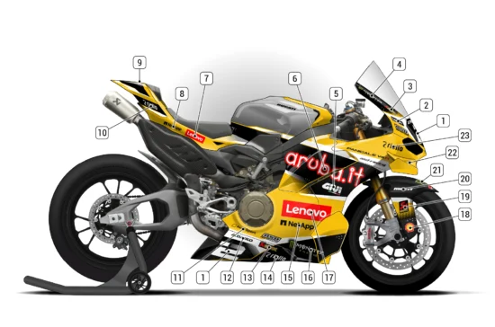 Alternative view of Ducati Panigale V4R 2026