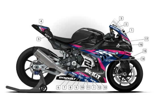 Alternative view of BMW M1000RR 2025/26