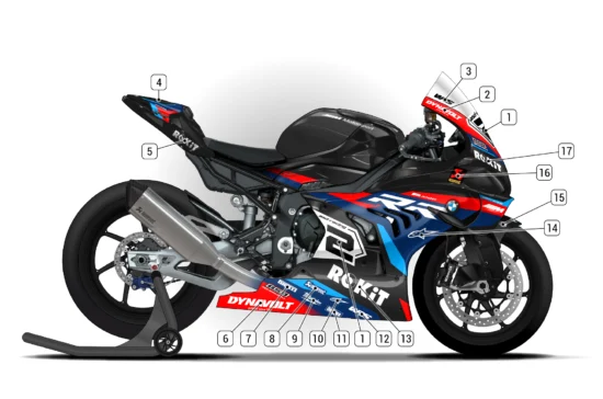 Alternative view of BMW M1000RR 2025/26