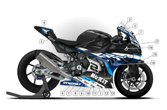 Alternative view of BMW M1000RR 2025/26