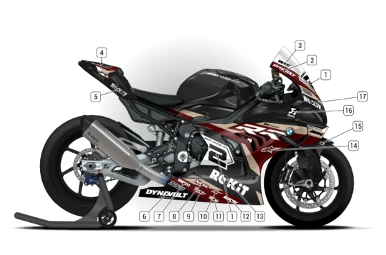 Alternative view of BMW M1000RR 2025/26
