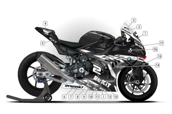 Alternative view of BMW M1000RR 2025/26