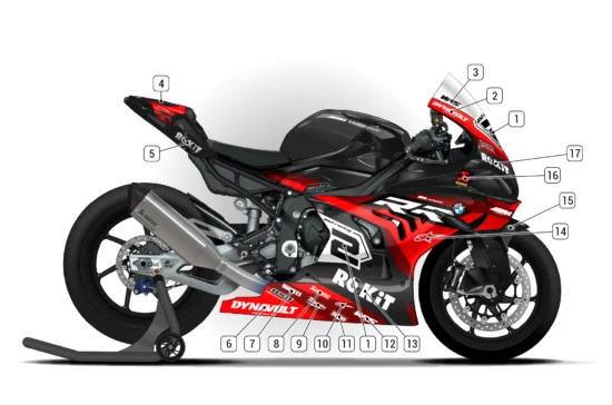 Alternative view of BMW M1000RR 2025/26