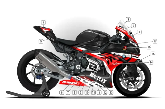 Alternative view of BMW M1000RR 2025/26