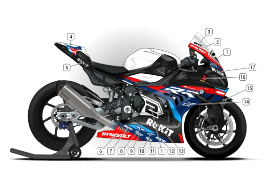 Alternative view of BMW M1000RR 2025/26